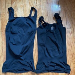 Blanqi maternity support tank & under bust tank.